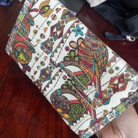 Sakroots Artist Circle Owl Print‎ Lunch Bag - Picture 3 of 7